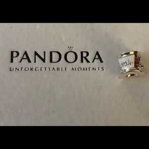 Pandora Disney’s “Alice in Wonderland” spinning tea cup charm for bracelets